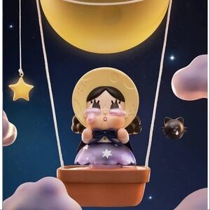 Popmart Crybaby Crying To The Moon Series Figure Full Moon